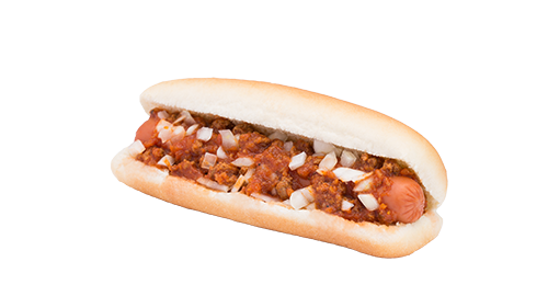 Hot-dog Michigan du restaurant Resto Grégoire